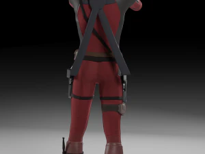 deadpool hilarious surprise 3d print model 3D Print Model