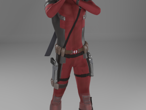 deadpool hilarious surprise 3d print model Modèles 3D en vedette