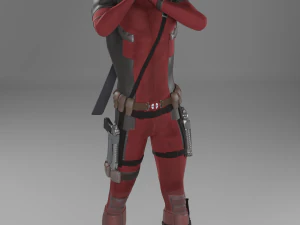 deadpool hilarious surprise 3d print model 3D Print Model
