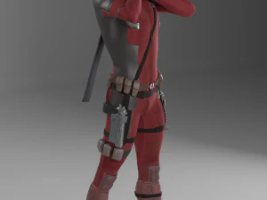 deadpool hilarious surprise 3d print model 3D Print Model