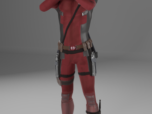 deadpool hilarious surprise 3d print model Modèles 3D en vedette