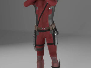 deadpool hilarious surprise 3d print model 3D Print Model