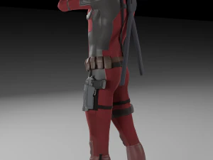 deadpool hilarious surprise 3d print model 3D Print Model