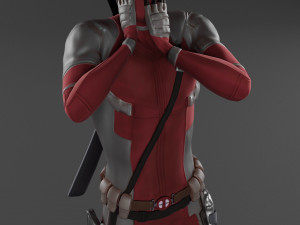 deadpool hilarious surprise 3d print model Modèles 3D en vedette