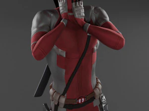 deadpool hilarious surprise 3d print model 3D Print Model