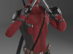 deadpool smoke 3d print model 3D Print Model