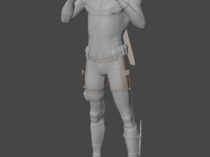 deadpool smoke 3d print model Model Cetak 3D