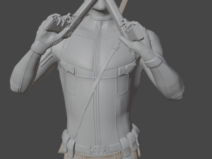 deadpool smoke 3d print model Model Cetak 3D