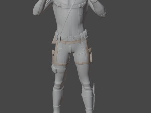deadpool smoke 3d print model Model Cetak 3D