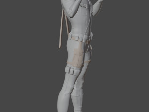 deadpool smoke 3d print model Model Cetak 3D