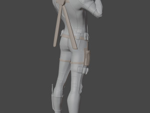 deadpool smoke 3d print model Model Cetak 3D