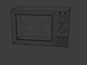 televisi&oacute;n vieja Modelo 3D