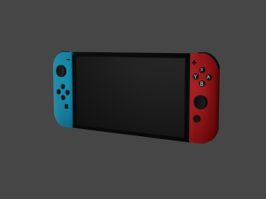nintendo switch Modelo 3D