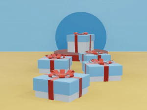 hediye kutusu 3D Model