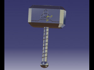 thors hammer 3D Принт Модель