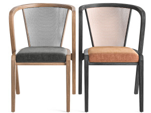 rattan chair 3D Model