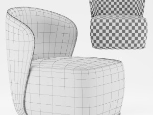 snug chair Modello 3D