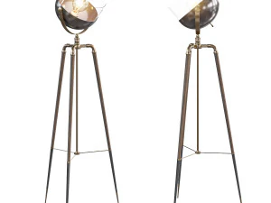 데이브 플로어 램프 메조 3D 모델