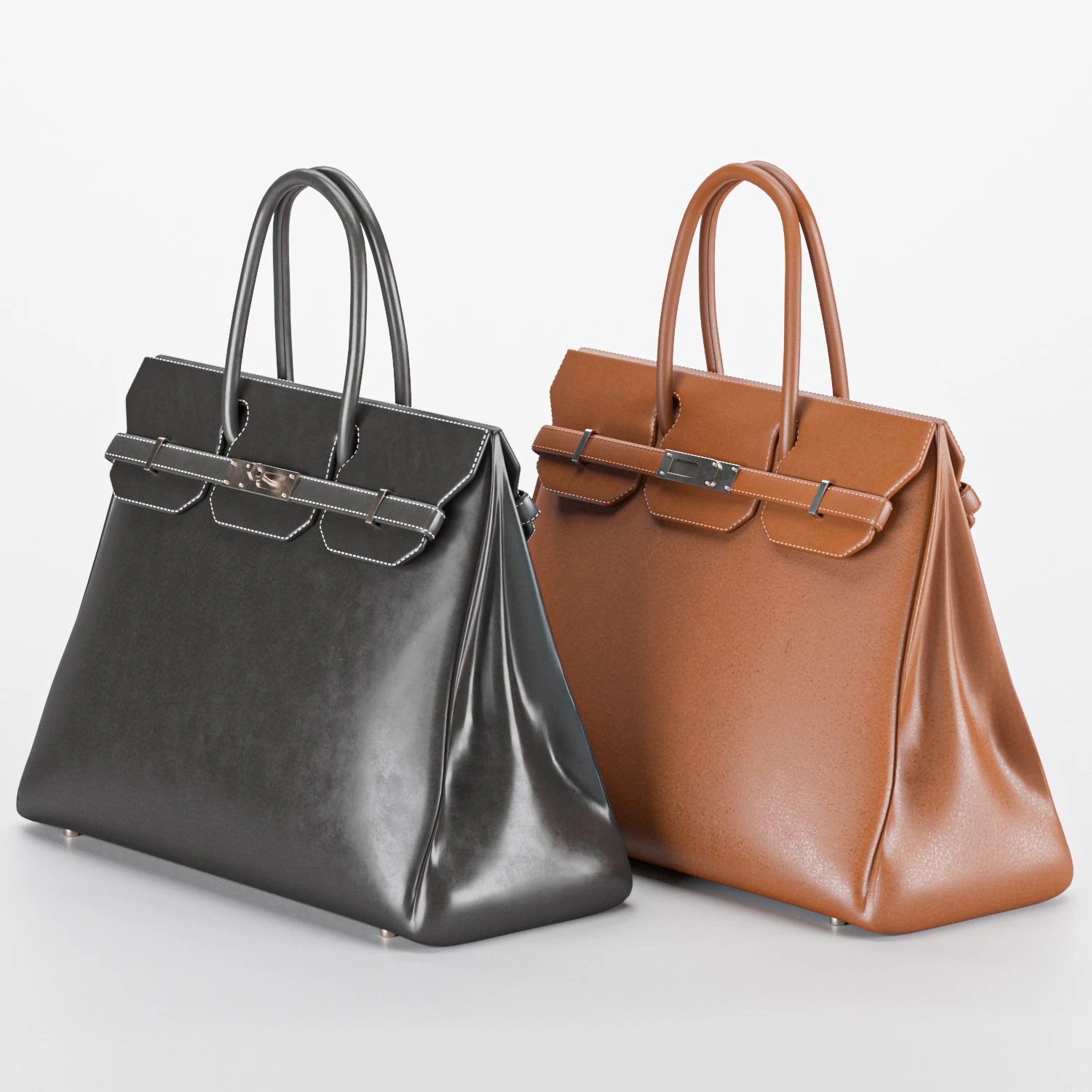 ladies bag 3D Model .c4d .max .obj .3ds .fbx .stl .blend 