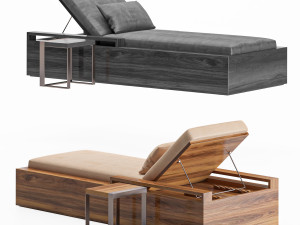 deck chair Modelo 3D