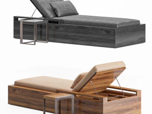 deck chair 3D Model