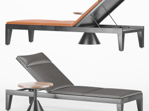 deck chair 3D Model