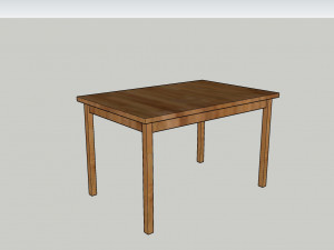 table 3D Model