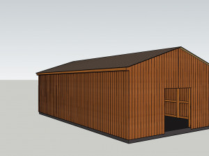 hangar 3D Model