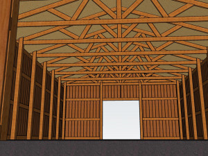 hangar 3D 모델