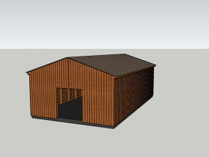 hangar 3D 모델