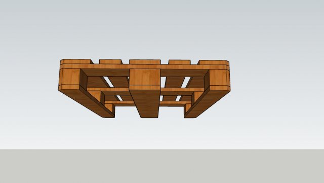 euro pallet 3D Model .c4d .max .obj .3ds .fbx .stl .blend 