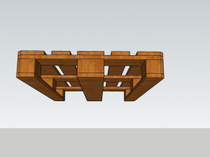 euro pallet 3D Model