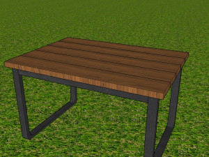 table 3D Model