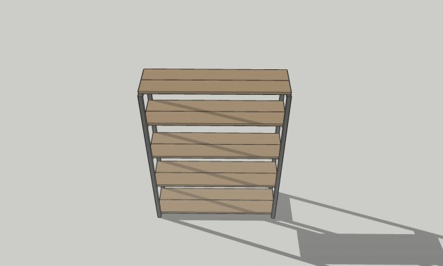 shelf 3D मॉडल .c4d .max .obj .3ds .fbx .stl .blend 
