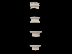 cornice 1-4 Model 3D