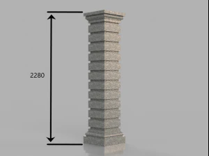 column 2 3D Model