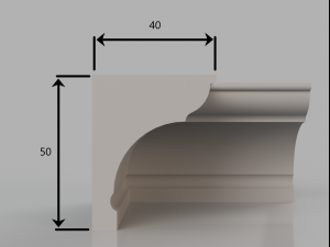 cornice 1 Modello 3D