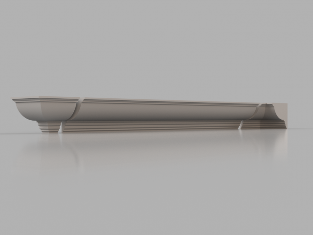 cornice no 2 from the major series cm2 Modelo 3D .c4d .max .obj .3ds .fbx .stl .blend 