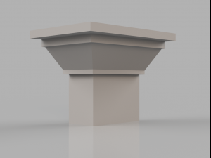 cornice no 4 from the major series cm4 3D Model