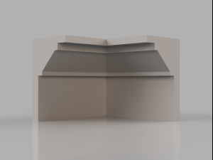 cornice no 4 from the major series cm4 3D Model