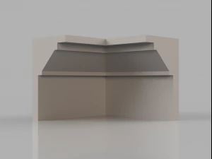 cornice no 4 from the major series cm4 3D Model
