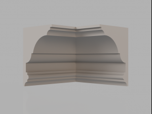 cornice no 6 from the major series cm6 3Dモデル