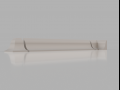 skirting board no 1 from the major series bm1 Model 3D