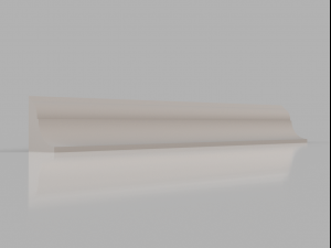 skirting board no 1 from the major series bm1 3D Model
