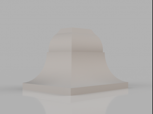 skirting board no 1 from the major series bm1 3D Model