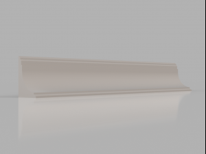 skirting board no 2 from the major series bm2 3D Модель
