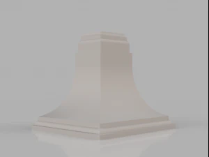 rodap&eacute; n&ordm; 2 da s&eacute;rie principal bm2 Modelo 3D