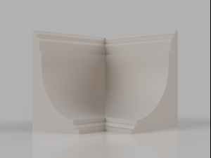skirting board no 2 from the major series bm2 3D Модель
