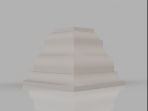 skirting board no 3 from the major series bm3 3D Model