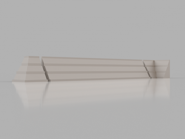 skirting board no 4 from the major series bm4 Modelo 3D .c4d .max .obj .3ds .fbx .stl .blend 